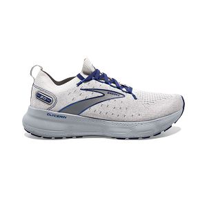 Brooks Glycerin StealthFit 20 Mens Road Running Shoes Grey/Blue | USA-FCD930726